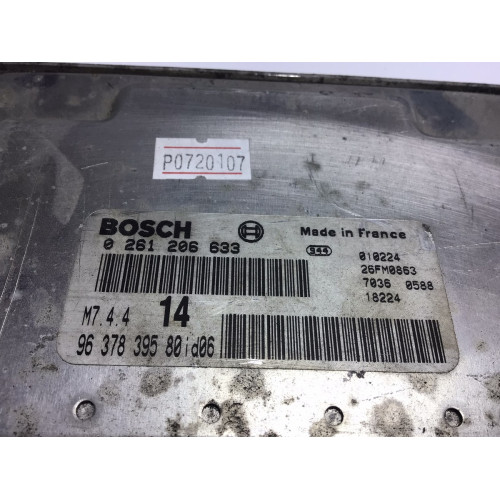Citroen Xsara Picasso 1.6 motor Beyni  0261206633 M7.4.4 9637839580