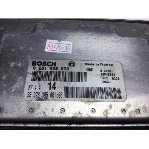Citroen Xsara Picasso 1.6 motor Beyni 0261206633 M7.4.4 9637839580