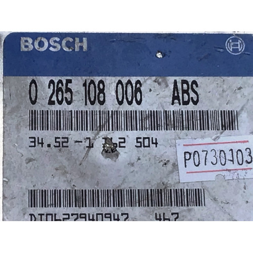 Bmw E34 ABS Beyni 34.52-1162504 0265108006