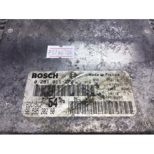 Citroen C5 Motor Beyni 0281011779 EDC15C2 9659520280