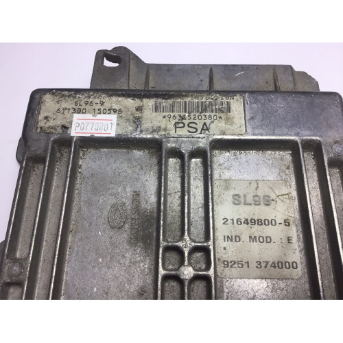 Peugeot 306 1.4 Motor Beyni 9632520380 21649800-5