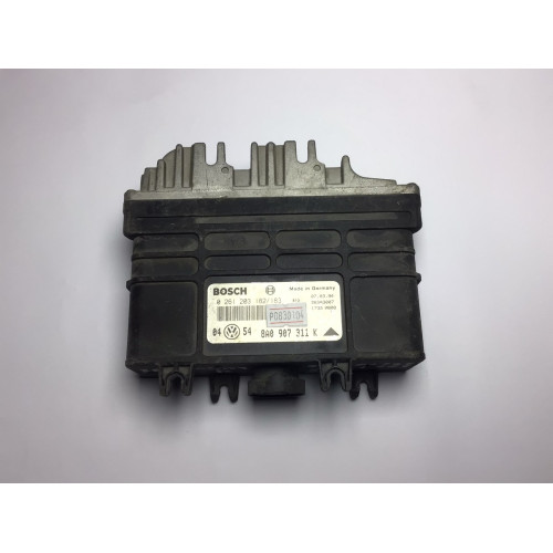 Volkswagen Golf Motor Beyni 0261203182 8A0907311K