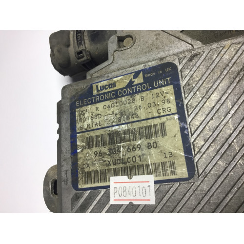 Peugeot 406 2.1 TD Motor Beyni 9630466980