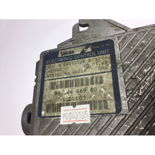Peugeot 406 2.1 TD Motor Beyni 9630466980