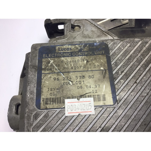 Citroen Peugeot 406 2.1 Motor Beyni 9627453880