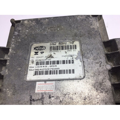 Peugeot 206 1.1 Motor Beyni IAW48P2.70 9642423780 9642597680 