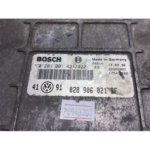 Audi A4 Motor Beyni 0281001421 028906021BF