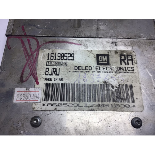 Opel Corsa 1.6 Motor Beyni 16190529RA BJRU