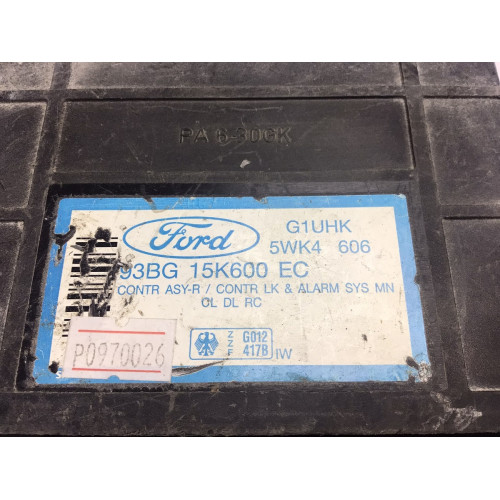 Ford Mondeo Konfor Kontrol Modülü 93BG-15K600-EC 5WK4606