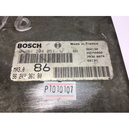 Citroen Saxo Peugeot 106 Motor Beyni MA3.0 0261204051 9624936180