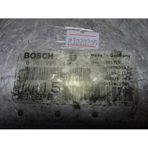 Citroen Saxo Motor Beyni 0261206246 M7.4.4 9648484380