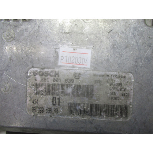Citroen Saxo 1.5 Motor Beyni 0281001839 9630059880