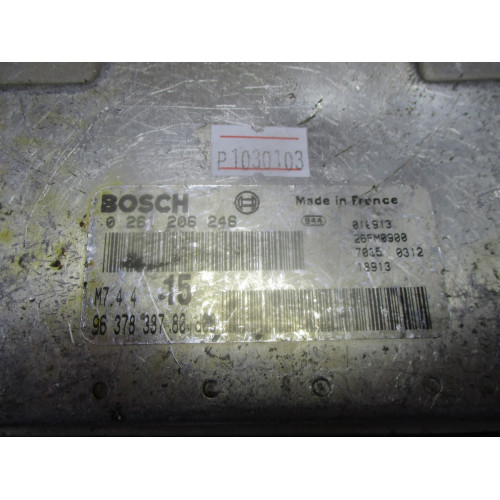Citroen Saxo Motor Beyni 0261206246 M7.4.4 9648484380