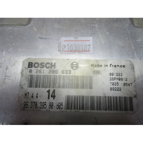 Citroen Xsara Picasso 1.6 Motor Beyni 0261206633 M7.4.4 9637839580