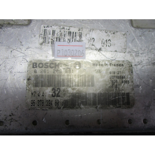 Peugeot 306 Motor Beyni 0261206861 MM7.4.4