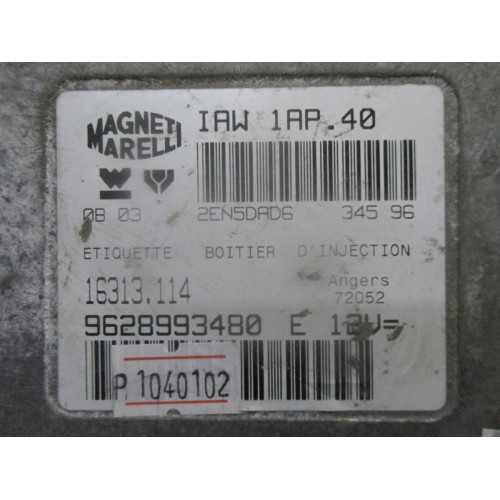 Citroen ZX Motor Beyni 9628993480 IAW 1AP.40