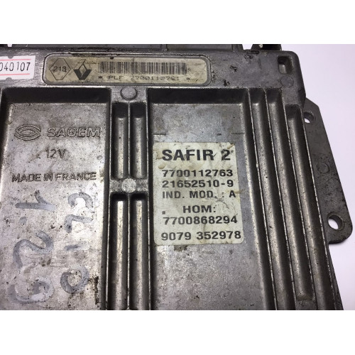 Renault Clio Motor Beyni 7700112791 7700112763 21652510-9 7700868294 9079352978