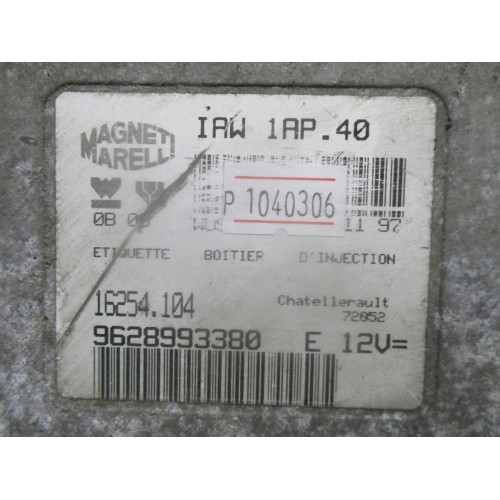 Citroen Saxo Peugeot 106 Motor Beyni 9628993380 IAW 1AP.40