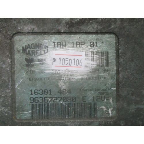 Peugeot 106 Citroen Saxo Motor Beyni 9636727080  IAW1AP.81