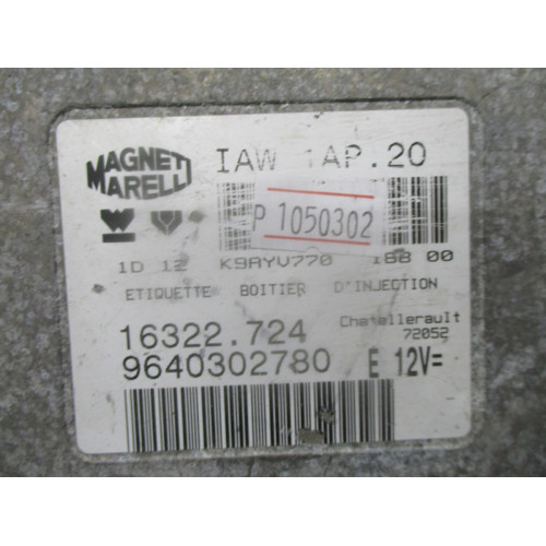 Citroen Xsara 1.8 Motor Beyni 9640302780 IAW1AP.20