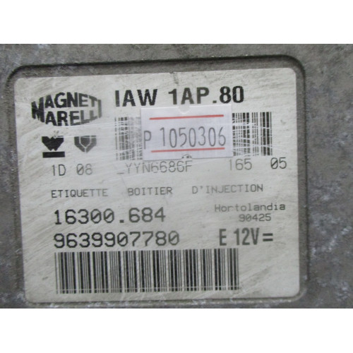 IAW1AP.80 9639907780 Peugeot 106 206 Motor Beyni 