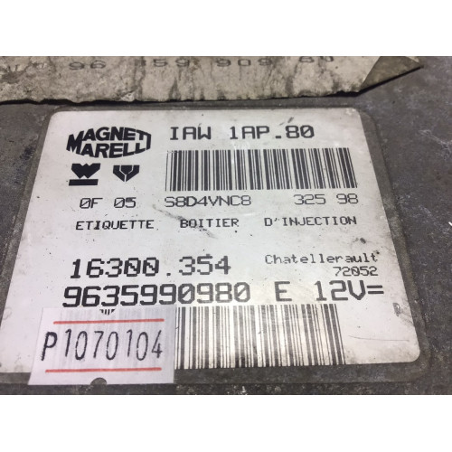 Peugeot Motor Beyni 9635990980 IAW 1AP.80