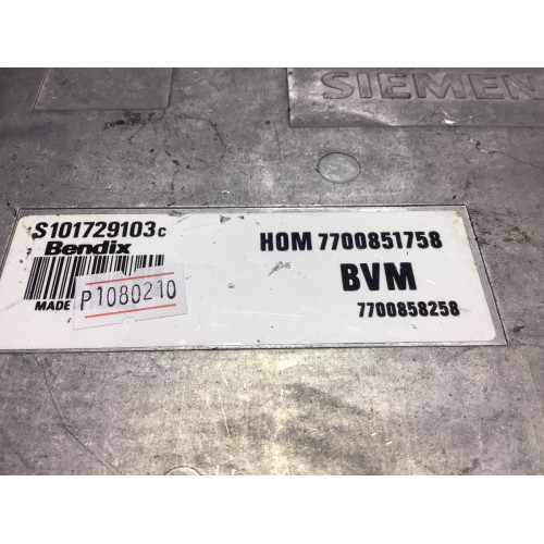 Renault Clio 1.2 Motor Beyni S101729103 7700858258