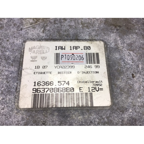 Peugeot 206 Motor Beyni 9637086880 IAW1AP.80