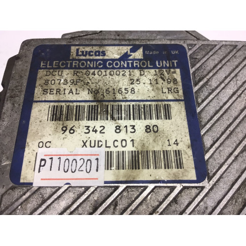 Citroen Peugeot Fiat 2.1 TD Motor Beyni 9634281380