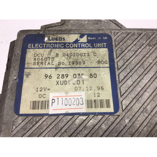 Citroen Peugeot Fiat Motor Beyni 9628903580