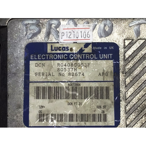 Fiat Bravo 1.9 Motor Beyni R04080003F 80537H