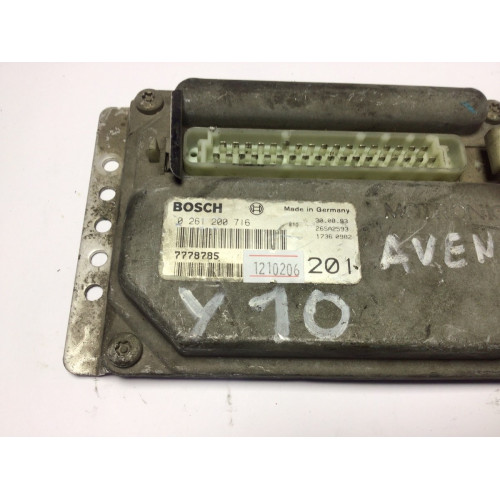 Lancia Ypsilon 1.1 Motor Beyni 0261200716 7778785