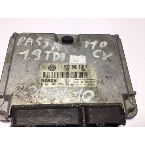 Volkswagen Passat 1.9 TDI Motor Beyni 0281001720 038906018P