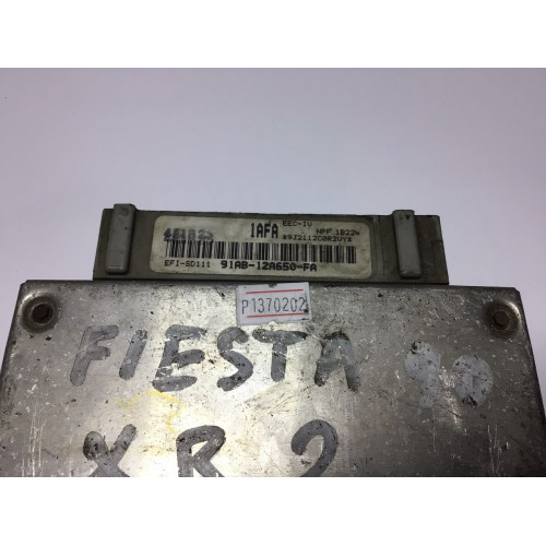 Ford Escort Fiesta 1.6 Motor Beyni 91AB-12A650-FA EFI-SD111 1AFA