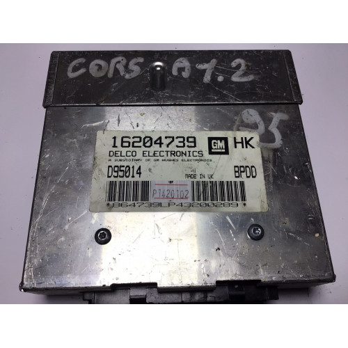 Opel Corsa B 1.2 Motor Beyni 16204739HK D95014