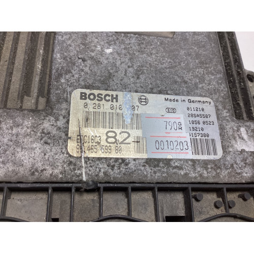 Peugeot 206 1.4 HDI Motor Beyni 0281010707 EDC16C3 9646559980
