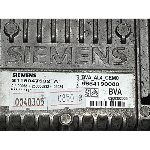 Peugeot 307 Şanzıman Beyni S118047532A 9654190080