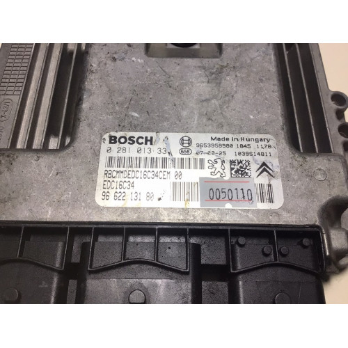 Peugeot 306 Citroen C4 1.6 HDI Motor Beyni 0281013331 EDC16C34 9662213180