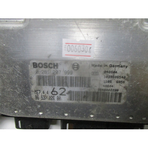 Citroen C2 Motor Beyni 0261207999 9657498880