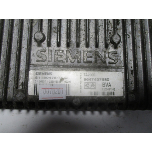 Citroen C5  Şanzıman Beyni S118047510C 9647437680 TA2000