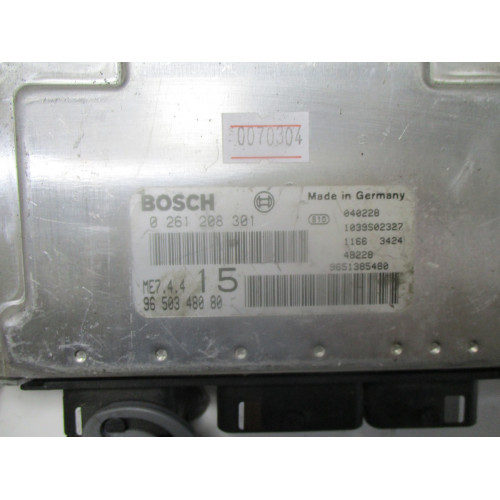 Peugeot 307 1.6 Motor Beyni 0261208301 9650348080 ME7.4.4