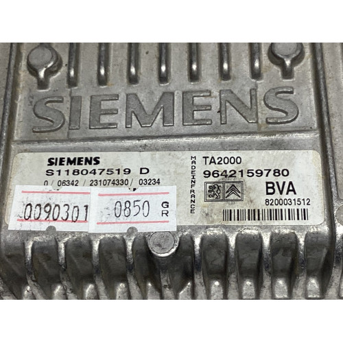 Peugeot 206 Şanzıman Beyni S118047519D 9642159780 TA2000