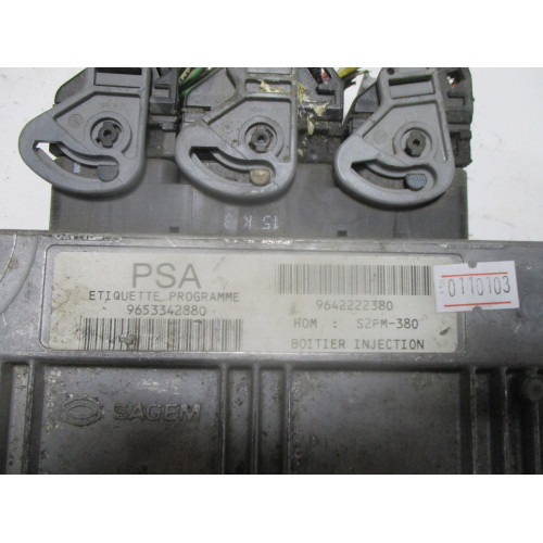 Citroen C3 1.4 Motor Beyni 9653342880 9642222380 S2PM-380
