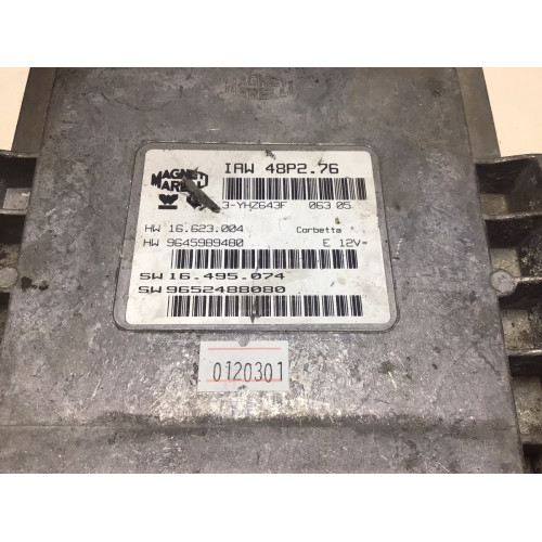 Peugeot 206 1.1 Motor Beyni IAW48P2.76 9643707380 9644925780