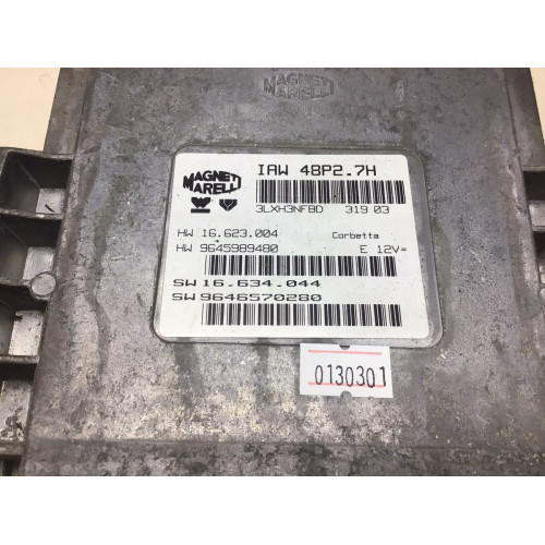 Peugeot 206 1.4 Motor Beyni IAW48P2.7H 9645989480 9646570280