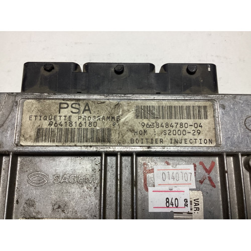 Citroen Xsara 1.4 Motor Beyni 9641816180 9638484780-04 S2000-29