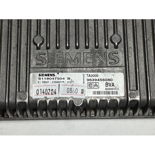Peugeot 307 Şanzıman Beyni S118047504B 9639456080 TA2000