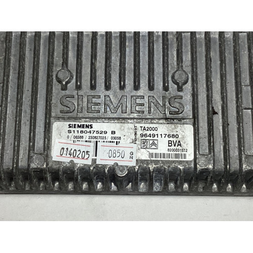 Peugeot 307 2.0 Şanzıman Beyni S118047529B 9649117680 TA2000 
