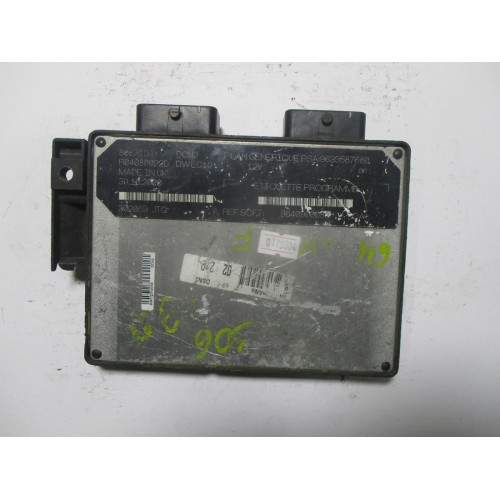 Peugeot 306 1.9 TDI Motor Beyni R04080022D 9639587680 9640900080 30.10.2000