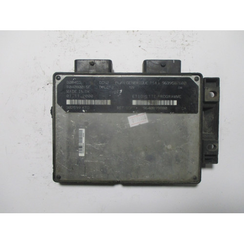 Peugeot 206 1.9 TDI Motor Beyni R04080015F 9639587680 9640899880 01.11.2000